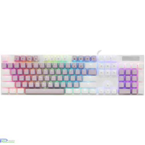 Клавиатура проводная DEXP Widow механическая Outemu Red, клавиш - 104, USB, белая