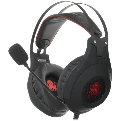 DEXP Наушники проводные с микрофоном, USB, черный-0