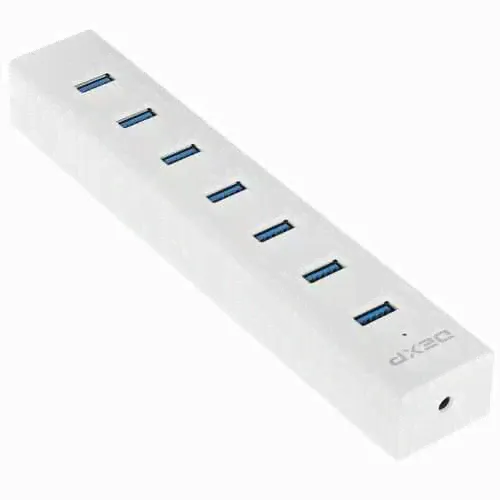 USB-разветвитель DEXP H7013 белый-0