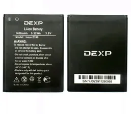 Батарея / аккумулятор (АКБ) для телефона DEXP Ixion E240 (Strike 2)