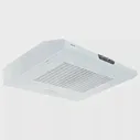 Плоская вытяжка DEXP MSH350, цвет корпуса белый, цвет окантовки/панели серебристый