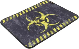 Коврик для мыши Dexp GM-M Biohazard M черный желтый серый / средний Dexp