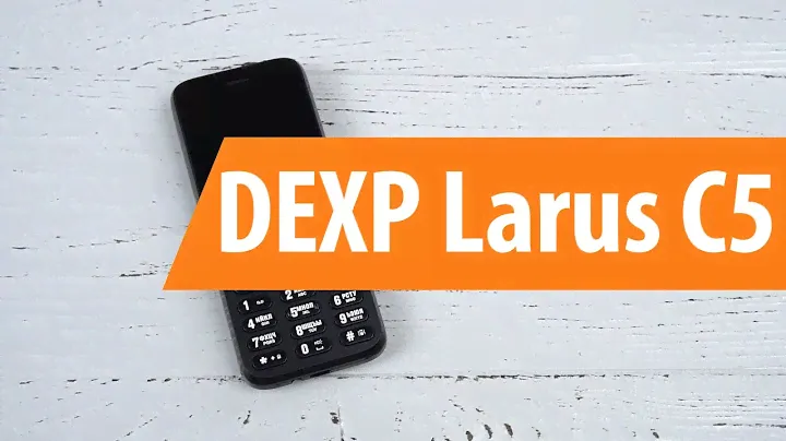 Распаковка DEXP Larus C5 / Unboxing DEXP Larus C5