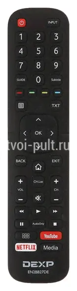 Dexp EN2BB27DE пульт для телевизора-0